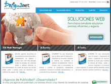 Tablet Screenshot of design2net.com